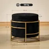 HOMCOM Sitzhocker mit Stauraum, Kleiner Hocker mit Deckel Produktbild-Vorschau 3