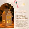 Marrakesch Teelichthalter Lichthaus Califo weiß 11cm | Produktbild-Vorschau 4