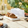 Contenitore per torte - bianco - plastica - 36 x 16,5 cm - Anteprima dell’immagine prodotto 16