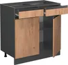 Mobiletto base per cucina Vicco R-Line Rovere dorato 80 cm Anteprima dell’immagine prodotto 4