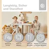 Bieco Kinderstuhl ab 1 jahr bis 80 kg belastbar stapelbar | Produktbild-Vorschau 5