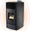 NEMAXX® Poêle à granulés P12 13,6 kW,A+,300 m³,nettoyage Voir les images du produit 1