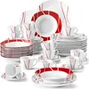 60 pcs. service de table, service combiné en porcelaine, Voir les images du produit 1