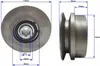 MAR-POL Odstředivá spojka 115x19 mm perodrážka 1-řemen Náhled obrázku produktu 9