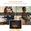 HOMCOM LED Elektrische kachel, diverse modellen: wandmodel, Productafbeelding-voorbeeld 4