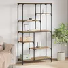Regál vidaXL, 5 úrovní, 99 x 35,5 x 176 cm, materiál: Náhled obrázku produktu 2