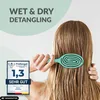 marQus Bio Haarbürste & Entwirrbürste ohne Ziepen – Aqua Produktbild-Vorschau 3