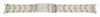 JuwelmaLux Uhrenband Uni Bicolor Edelstahl JL30-10-5025 18 Produktbild-Vorschau 2