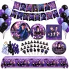 Wednesday Addams Party Deko Set – 91-teiliges Produktbild-Vorschau 1