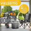 Chariot pliable TRESKO® 300 L avec frein, gris | Chariot à Voir les images du produit 9