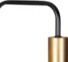Design Stehleuchte Schwarz mit Gold und Rauchglas   Zuzanna Produktbild-Vorschau 5