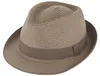 Fiebig Papier Trilby mit Ripsband rollbar in grau
