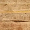 Nachttisch 40x30x52,5 cm Raues Massivholz Mango Produktbild-Vorschau 10