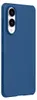 A dark blue phone case with a textured surface and a camera cutout. Produktbild-Vorschau
