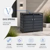TIMBELA M802-3K Wiata Śmietnikowa 3x240L, Metalowa Zabudowa Podgląd zdjęcia produktu 7