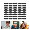 20 párov silikónových podložiek pod okuliare, tvar D, Náhľad obrázku produktu 1
