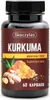 A bottle of Skoczylas Kurkuma supplement. Podgląd zdjęcia produktu