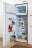 An open refrigerator filled with food and drinks. Produktbild-Vorschau