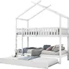 Merax lit superposé 90x200cm lit gigogne avec échelle, Voir les images du produit 4