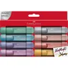 Faber-Castell Textliner 46 Metallic evidenziatore 8 pz Anteprima dell’immagine prodotto 2