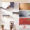 COSTWAY 5 in 1 Kletterwand Katzen Set, Katzen Wandelemente, Produktbild-Vorschau 7