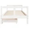 "im Angebot" Kinderbett mit Schubladen Weiß 80x200 cm Produktbild-Vorschau 5