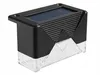 A single solar-powered garden light with a black top and a clear, faceted base. Podgląd zdjęcia produktu