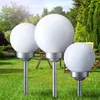3er Set LED Außen Solarleuchten, Kugel weiß, 15 und 20 cm Produktbild-Vorschau 10