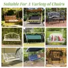 Gartenbankkissen 120x100x10 cm, Outdoor Bankauflage Produktbild-Vorschau 11