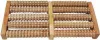A wooden foot massager with multiple rollers. Produktbild-Vorschau