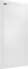 A white electrical distribution box with a small gray label on the top left and a circular knob on the right side. Produktbild-Vorschau