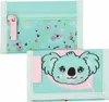 Koala Tyrkysová malá peněženka na suchý zip, dětská Náhled obrázku produktu 5