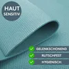 LILENO SPORTS Yoga Matte Türkis (180x60cm) inkl. Tragegurt Produktbild-Vorschau 3