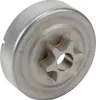 A close-up, isolated shot of a metal sprocket with a toothed edge. Náhľad obrázku produktu
