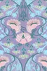 Keilrahmenbild - Mandala Mauve - Größe 60 x 90 cm Produktbild-Vorschau 5