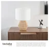 tectake® Tischleuchte Lignea Lux Boho-Stil, blendfreies Produktbild-Vorschau 4