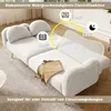 Merax Zweisitzer Sofa mit Schlaffunktion, Sofabett mit Produktbild-Vorschau 3