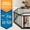 KIDUKU® 7,2 Meter Laufgitter schwarz XXL klappbar inkl. Produktbild-Vorschau 2
