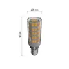 LED žárovka do digestoře Classic JC / E14 / 4,5 W (40 W) / 465 lm / teplá bílá Náhľad obrázku produktu