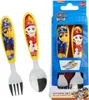 Paw Patrol Rescue Pups Metall-Ergo-Besteckset, 2-tlg. Produktbild-Vorschau 1