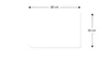 Magnetická tabule 60x40 ALLboards METAL MB64_00038 Náhled obrázku produktu 4