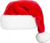 A classic red and white Santa hat is shown against a white background. Produktbild-Vorschau