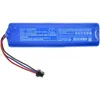 A blue lithium-ion battery pack with wires and a connector. Náhled obrázku produktu