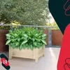 KOTARBAU® Fioriera da Esterno in Legno di Pino 60 x 39 x 30 Anteprima dell’immagine prodotto 8