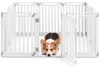 COSTWAY, jaula plegable para cachorros, valla para perros Vista previa de la imagen del producto 1