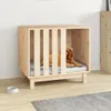 vidaXL Buda dla psa 70x50x62 cm z litego drewna sosnowego Podgląd zdjęcia produktu 2