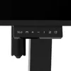 Czarne biurko elektryczne 100x60 cm z szufladą i USB Podgląd zdjęcia produktu 5