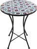 Axi Amélie Table Bistrot, Mosaique, Bleu Vif | Table Voir les images du produit 1