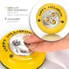 com-four® 2x LED-Licht für Halloween - gelbes Produktbild-Vorschau 4
