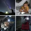 A collage of four images showing different uses of a flashlight. Podgląd zdjęcia produktu